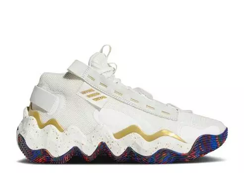 Кроссовки Adidas WMNS EXHIBIT B MID 'WHITE GOLD METALLIC', белый