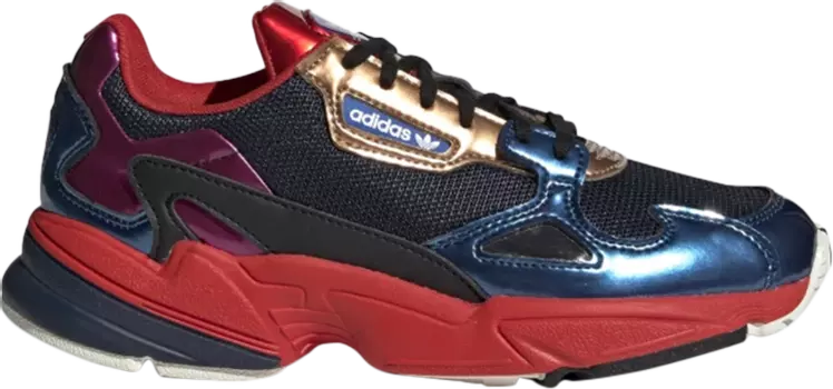Кроссовки Adidas Wmns Falcon 'Collegiate Navy Red', синий