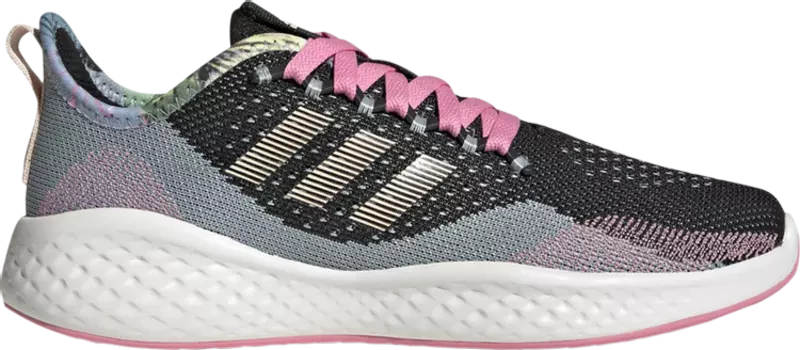 Кроссовки Adidas Wmns Fluidflow 2.0 'Black Bliss Pink', черный