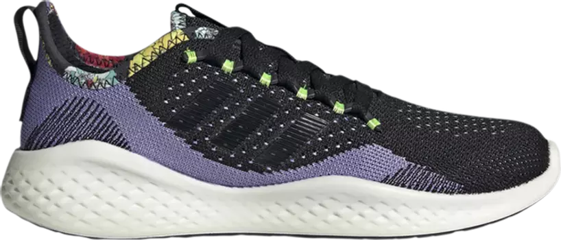 Кроссовки Adidas Wmns Fluidflow 2.0 'Black Purple', черный