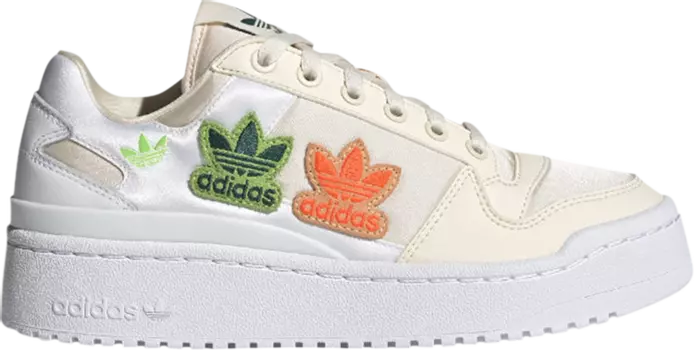 Кроссовки Adidas Wmns Forum Bold 'Embroidered Trefoils', кремовый