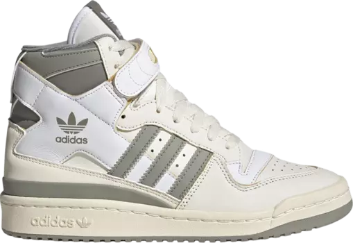 Кроссовки Adidas Wmns Forum High 'Off White Silver Pebble', кремовый