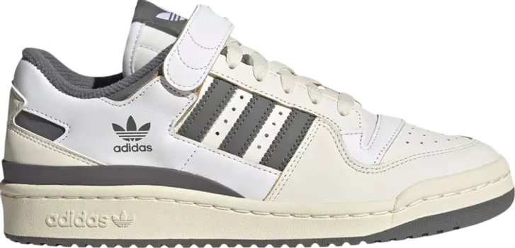 Кроссовки Adidas Wmns Forum Low 'Off White Silver Pebble', кремовый