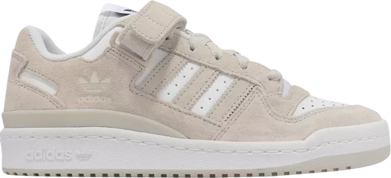 Кроссовки с липучкой Adidas Wmns Forum Low, кремовый