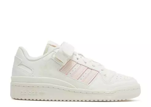 Кроссовки Adidas WMNS FORUM LOW CREST 'WHITE PASTEL PINK', белый