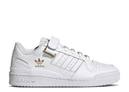 Кроссовки Adidas WMNS FORUM LOW 'WHITE GOLD METALLIC', белый