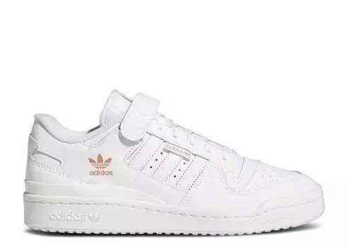 Кроссовки Adidas WMNS FORUM LOW 'WHITE ROSE GOLD METALLIC', белый