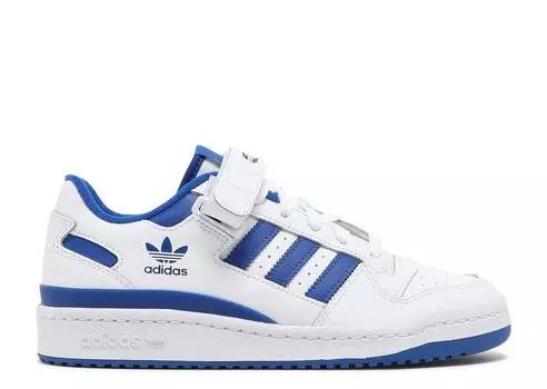 Кроссовки Adidas WMNS FORUM LOW 'WHITE ROYAL BLUE', белый