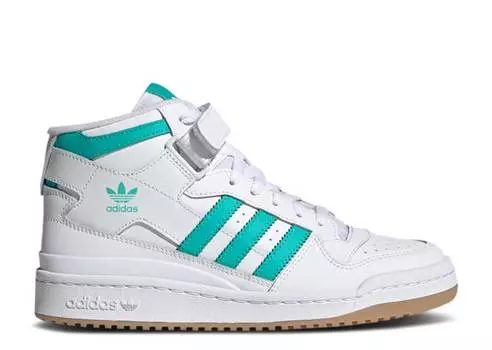 Кроссовки Adidas WMNS FORUM MID 'WHITE MINT RUSH', белый