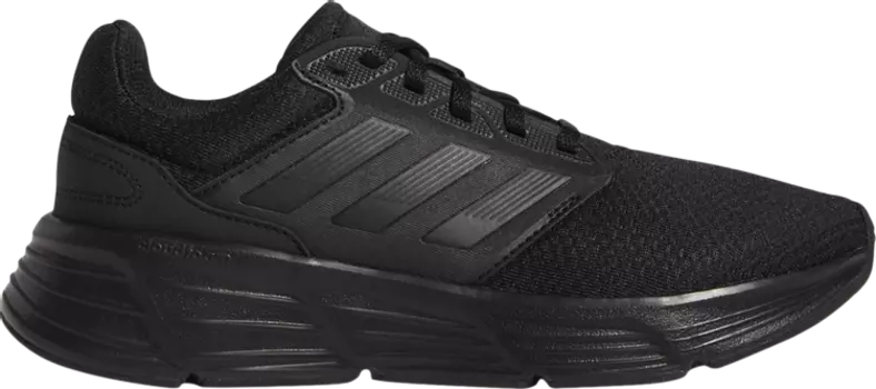 Кроссовки Adidas Wmns Galaxy 6 'Triple Black', черный