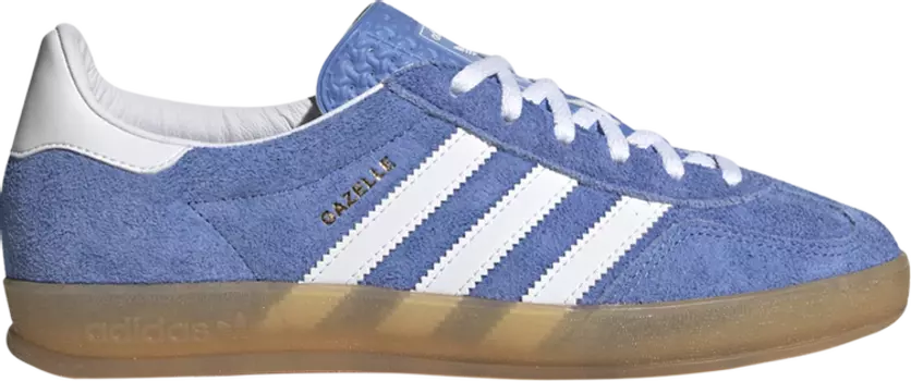 Кроссовки Adidas Wmns Gazelle Indoor 'Blue Fusion Gum', синий