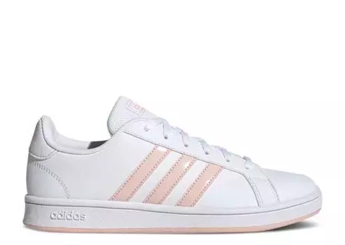 Кроссовки Adidas WMNS GRAND COURT BASE 'WHITE VAPOUR PINK', белый