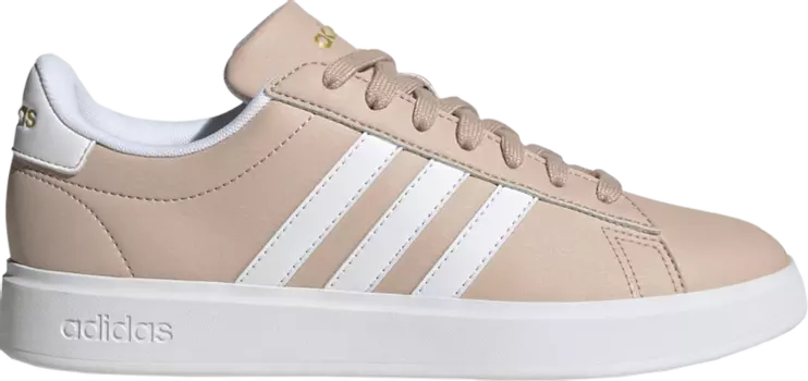Кроссовки Adidas Wmns Grand Court Cloudfoam 'Wonder Taupe', загар