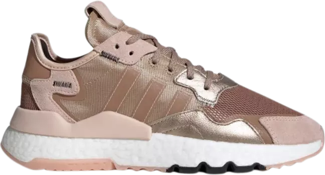 Кроссовки Adidas Wmns Nite Jogger 'Rose Gold', розовый