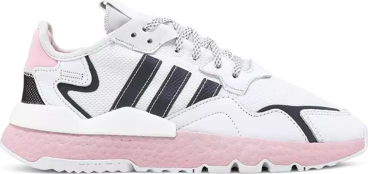 Кроссовки Adidas Wmns Nite Jogger 'True Pink', черный