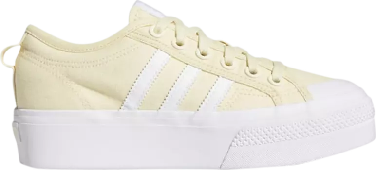 Кроссовки Adidas Wmns Nizza Platform 'Cream', кремовый