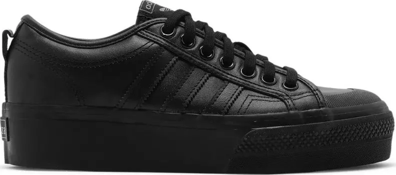 Кроссовки Adidas Wmns Nizza Platform 'Triple Black', черный