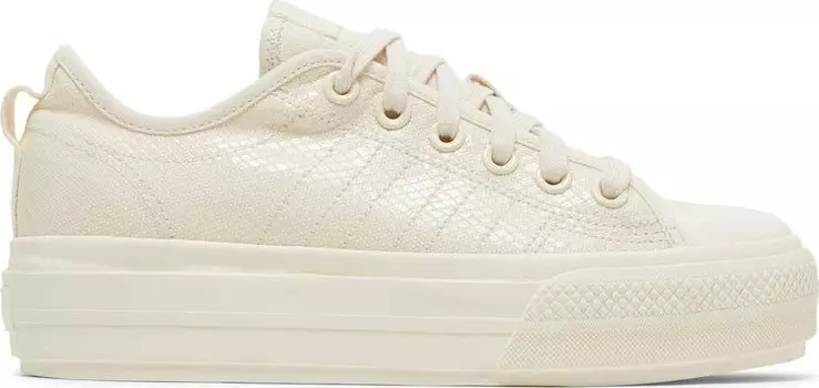 Кроссовки Adidas Wmns Nizza RF Platform 'Wonder White', кремовый