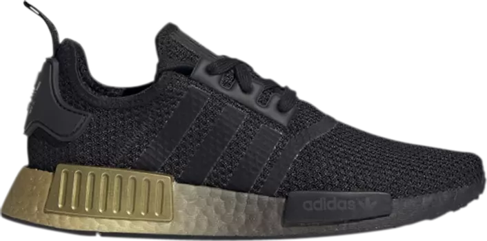Кроссовки Adidas Wmns NMD_R1 'Black Carbon Gold', черный