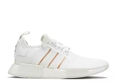 Кроссовки Adidas WMNS NMD_R1 'WHITE ROSE GOLD METALLIC', белый