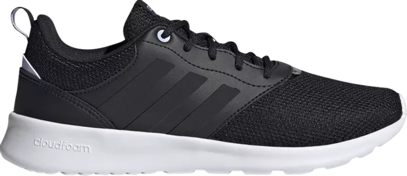 Кроссовки Adidas Wmns QT Racer 2.0 'Black Violet Tone', черный