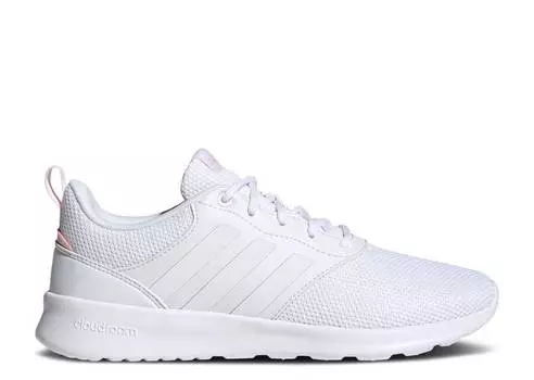 Кроссовки Adidas WMNS QT RACER 2.0 'WHITE CLEAR PINK', белый