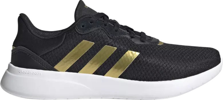 Кроссовки Adidas Wmns QT Racer 3.0 'Black Matte Gold', черный