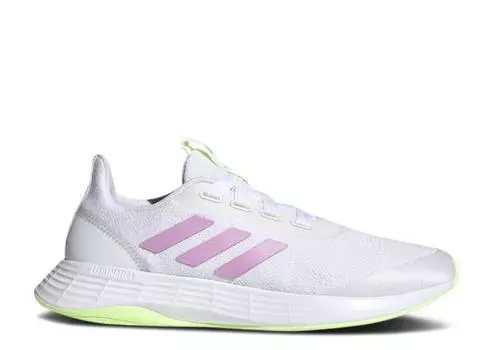Кроссовки Adidas WMNS QT RACER 'WHITE CLEAR LILAC', белый