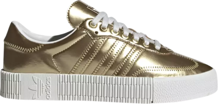 Кроссовки Adidas Wmns Sambarose 'Gold Metallic', золотой