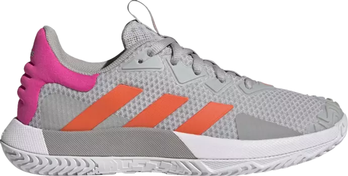 Кроссовки Adidas Wmns SoleMatch Control 'Grey Solar Orange', серый
