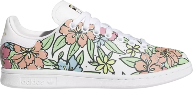 Кроссовки Adidas Wmns Stan Smith 'All-Over Floral Print', многоцветный