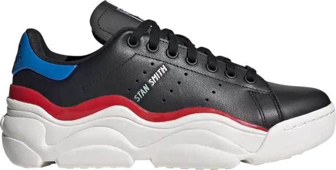 Кроссовки Adidas Wmns Stan Smith Millencon 'Black Royal Scarlet', черный