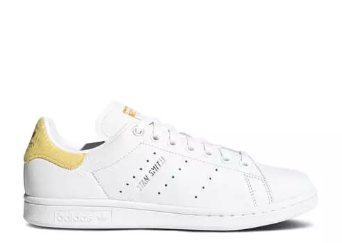 Кроссовки Adidas WMNS STAN SMITH 'WHITE CORN YELLOW', белый