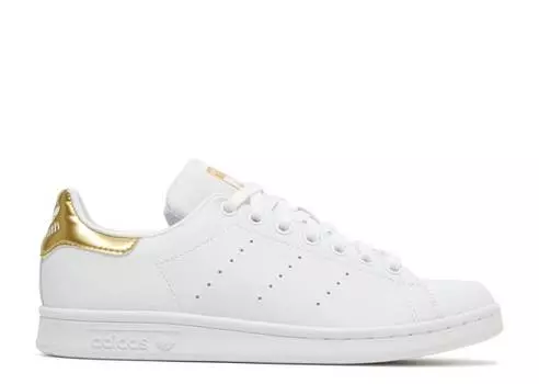 Кроссовки Adidas WMNS STAN SMITH 'WHITE GOLD METALLIC', белый