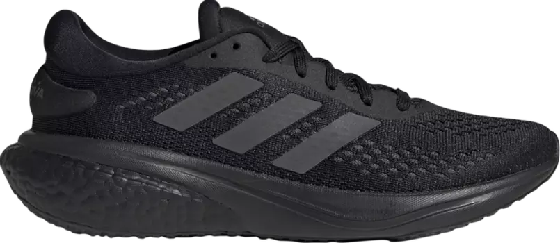 Кроссовки Adidas Wmns Supernova 2 'Black Grey', черный