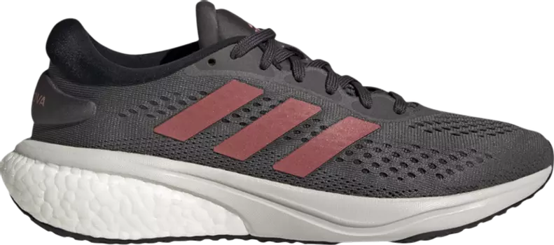 Кроссовки Adidas Wmns Supernova 2 'Grey Wonder Red', серый