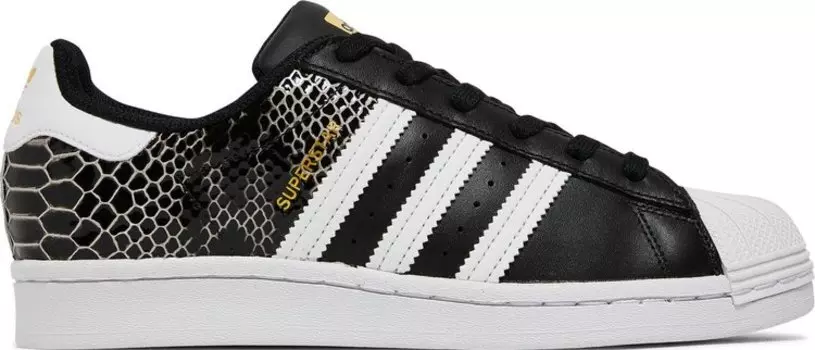 Кроссовки Adidas Wmns Superstar 'Black Snakeskin', черный