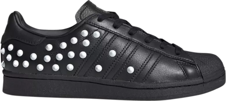 Кроссовки Adidas Wmns Superstar 'Studs', черный