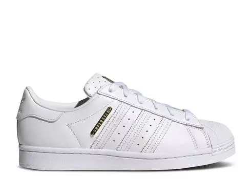 Кроссовки Adidas WMNS SUPERSTAR 'BADGE OF GOLD', белый