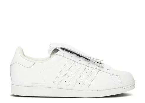 Кроссовки Adidas WMNS SUPERSTAR FRINGE 'OFF WHITE', белый