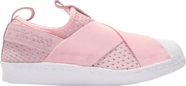 Кроссовки Adidas Wmns Superstar Slip-On 'Haze Coral', розовый