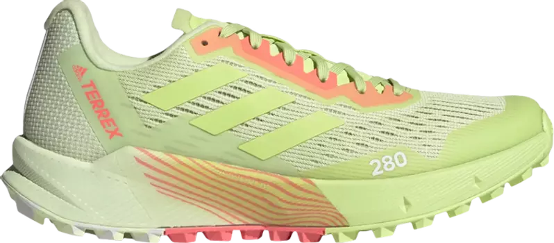 Кроссовки Adidas Wmns Terrex Agravic Flow 2 'Pulse Lime Turbo', зеленый