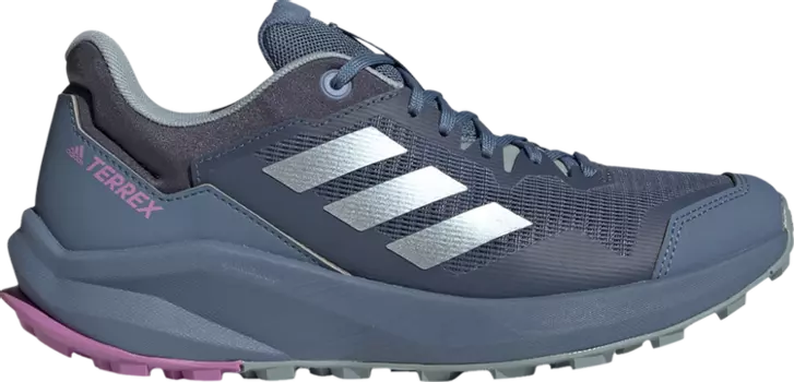Кроссовки Adidas Wmns Terrex Trail Rider 'Wonder Steel Lilac', синий