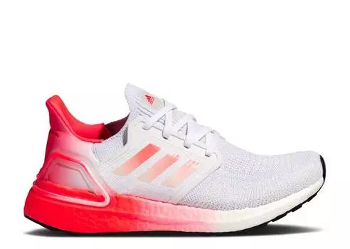 Кроссовки Adidas WMNS ULTRABOOST 20 'WHITE SIGNAL PINK', белый