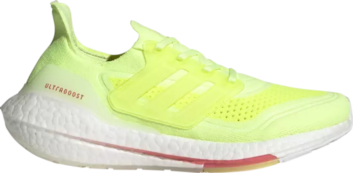 Кроссовки Adidas Wmns UltraBoost 21 'Hi-Res Yellow', желтый