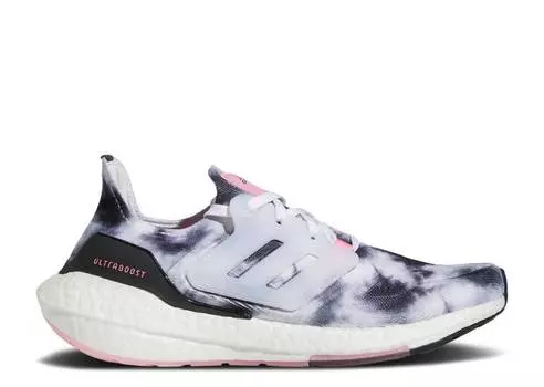 Кроссовки Adidas WMNS ULTRABOOST 22 'TIE-DYE', белый