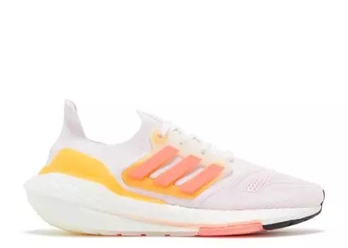 Кроссовки Adidas WMNS ULTRABOOST 22 'WHITE FLASH ORANGE', белый