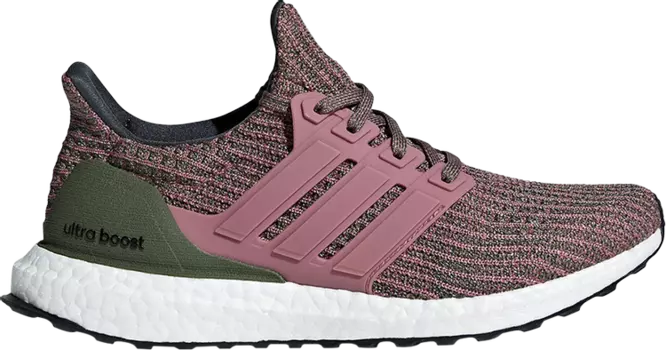 Кроссовки Adidas Wmns UltraBoost 4.0 'Pink Olive', розовый
