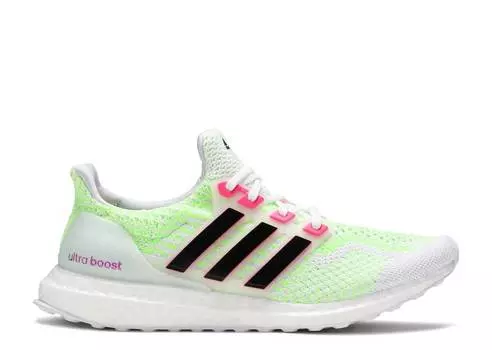 Кроссовки Adidas WMNS ULTRABOOST 5.0 DNA 'GLOW IN THE DARK - WHITE BLACK', белый