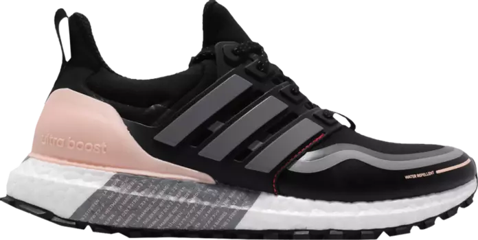 Кроссовки Adidas Wmns UltraBoost Guard 'Black Grey Pink', черный